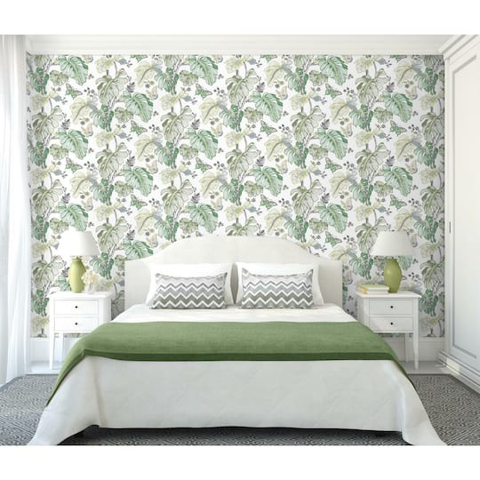 RoomMates Boho Palm Peel & Stick Wallpaper